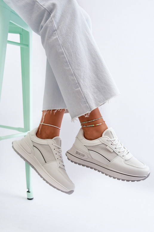 Baltos spalvos batai Big Star NN274A089