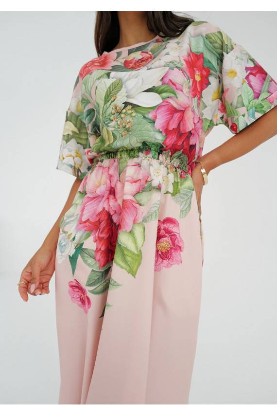 Greta - MIDI ilgio suknelė su raštais