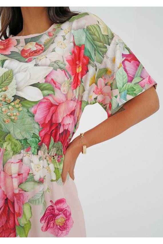 Greta - MIDI ilgio suknelė su raštais