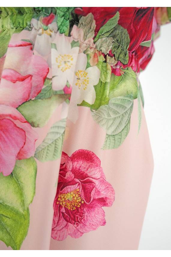 Greta - MIDI ilgio suknelė su raštais