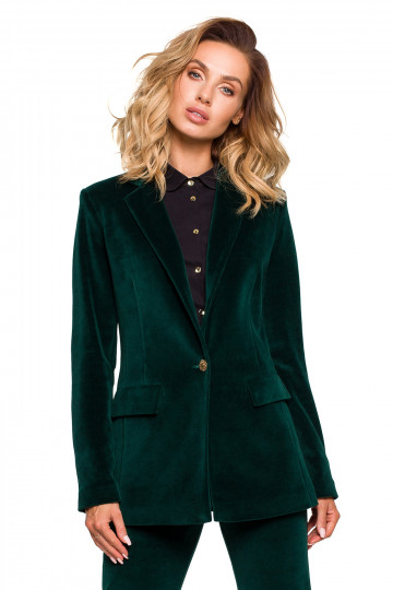 Žalios spalvos veliūrinis...