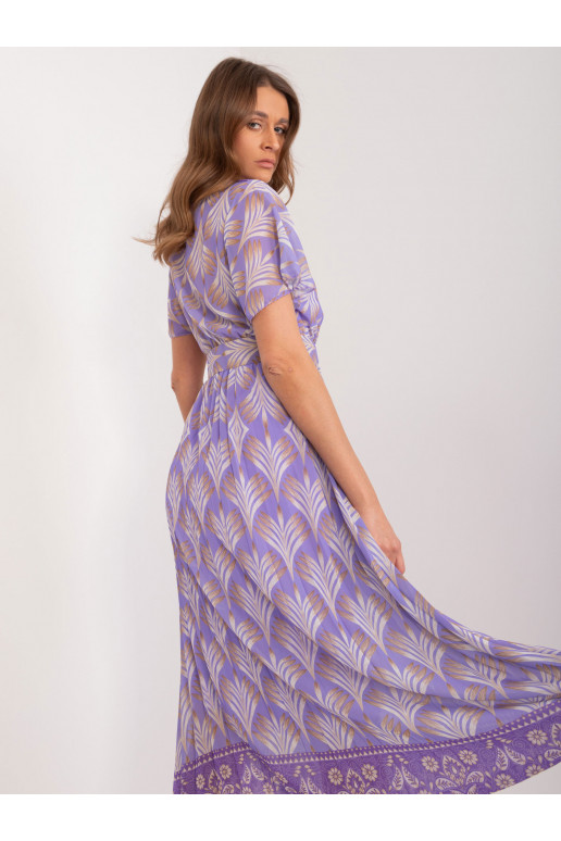 Laisvalaikio suknelė violetinės spalvos