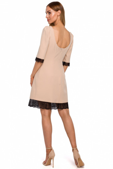 Elegantiška suknelė smėlio... 2