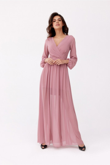 Ilga suknelė rožinės...