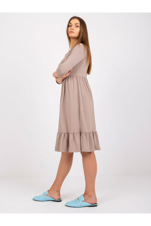 Suknelė smėlio spalvos Surrey RUE PARIS
