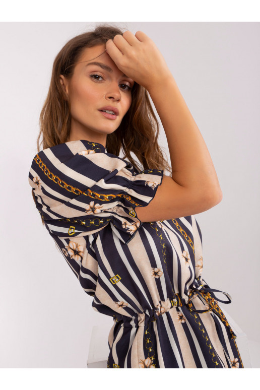 Laisvalaikio suknelė tamsiai mėlynos...