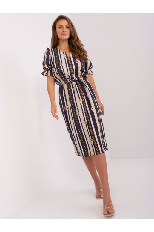 Laisvalaikio suknelė tamsiai mėlynos...