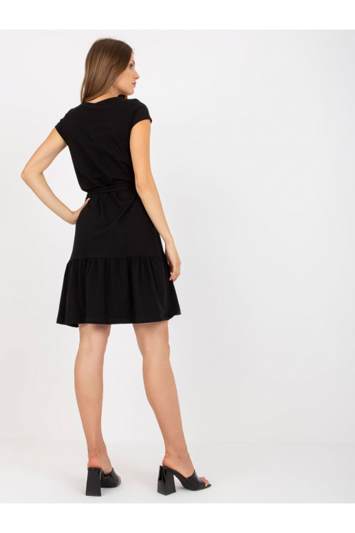 Juoda laisvalaikio suknelė RUE PARIS