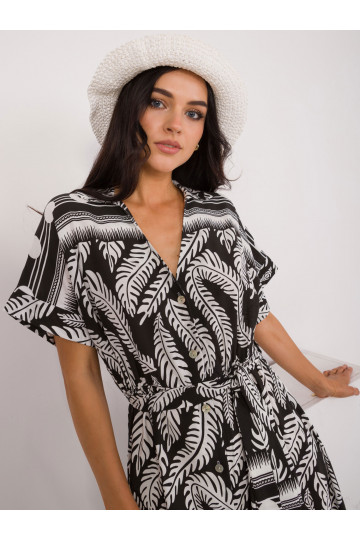 Suknelė su augalų raštais... 2