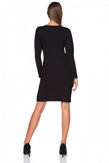 Prigludusi suknelė juodos... 2