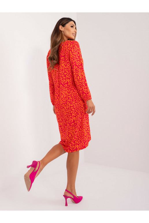 Laisvalaikio suknelė su raštais