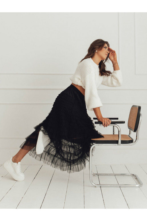 Juodas sijonas PASTELLA