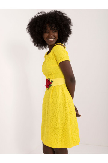 Suknelė geltonos spalvos 2