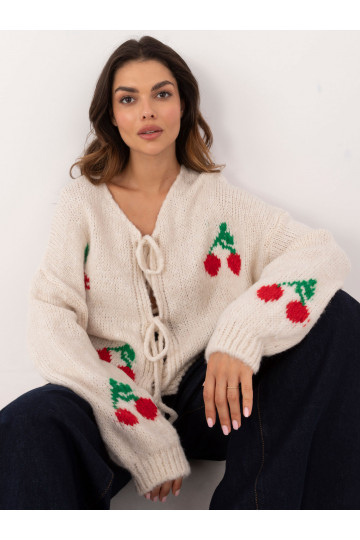 Megztinis šviesiai smėlio...