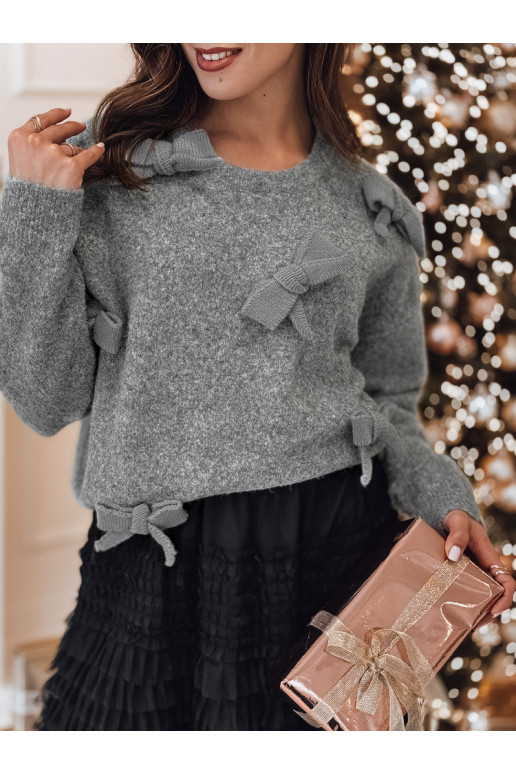 BOWTONE moteriškas megztinis su...