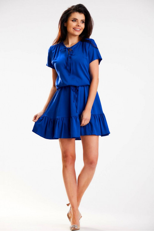 Mėlyna suknelė iš awama