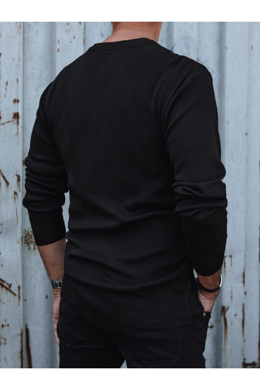Vyriškas juodas megztinis