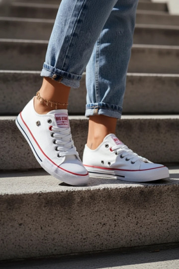 Big Star baltos spalvos laisvalaikio batai T274022 2