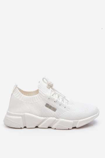 Moteriškos Lengva Sneakers modelio batai Memory Foam System Big Star JJ274268 baltos spalvos 2