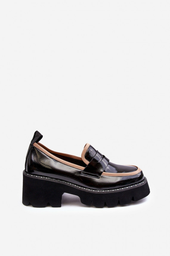 Oda Moteriškos Mokasinai D&A MR870-32 juodos spalvos
