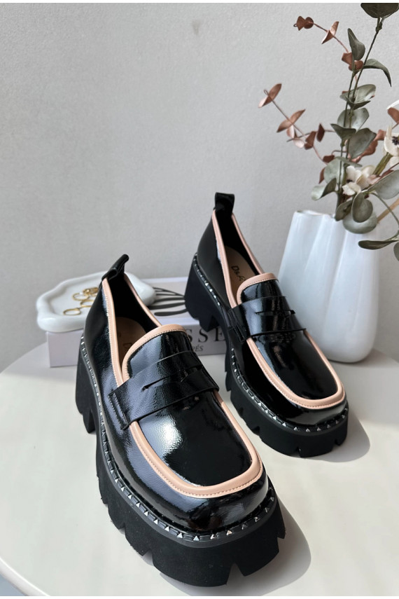 Oda Moteriškos Mokasinai D&A MR870-32 juodos spalvos