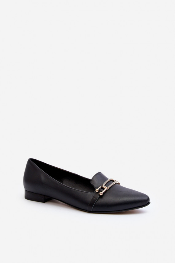 Zazoo 2885 Balerinos  su ornamentais juodos spalvos