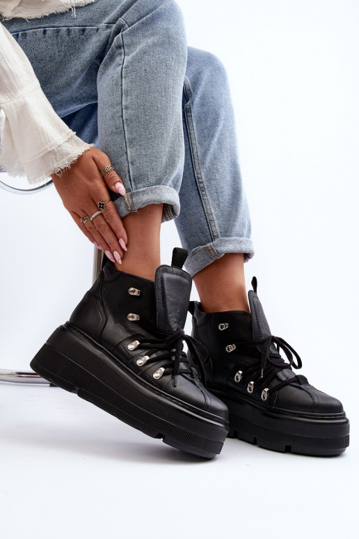 Zazoo 3416 Oda Moteriškos sportiniai bateliai juodos spalvos