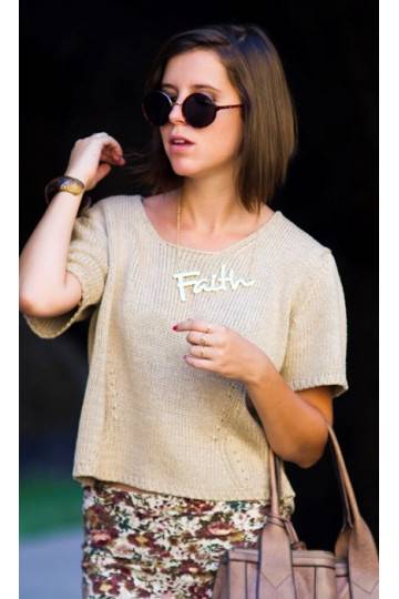 Kaklo papuošalas "Faith" 2