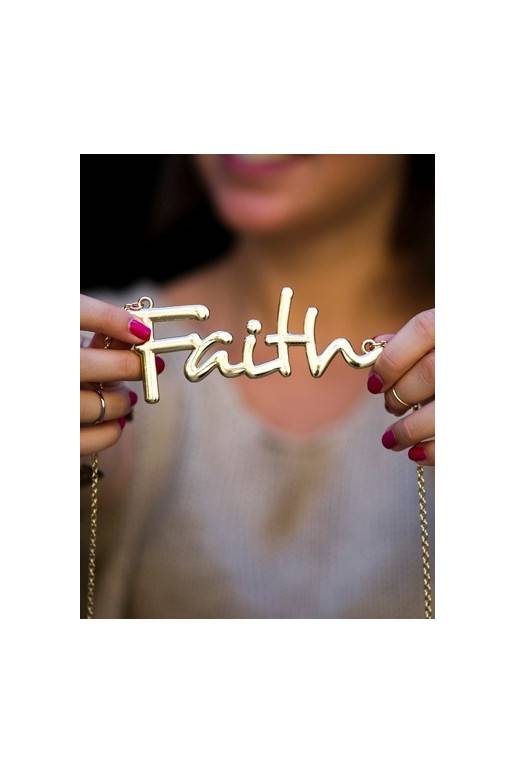 Kaklo papuošalas "Faith"
