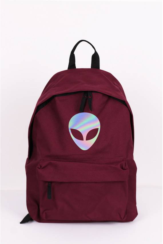 Kuprinė Alien Burgundy Hologram