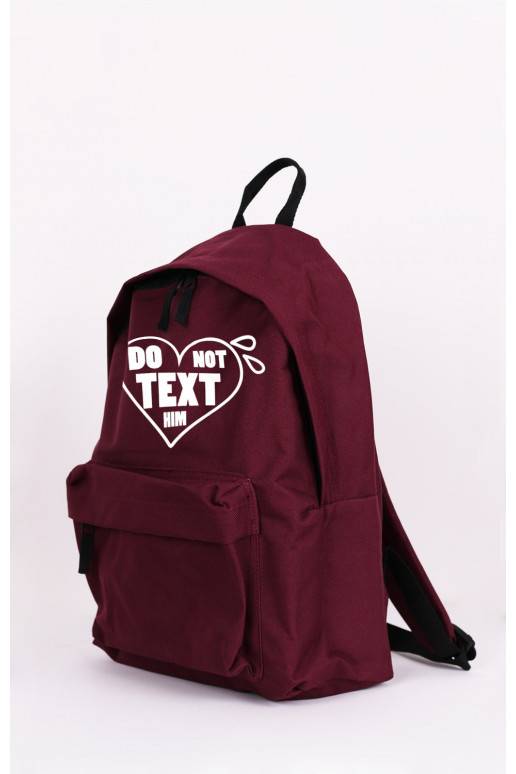 Kuprinė Don't Text Him