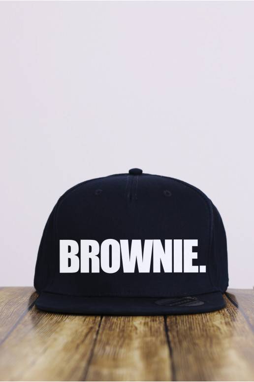 Mėlynos spalvos Snapback kepurė Brownie