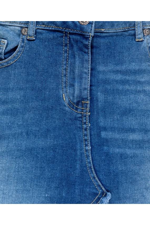 Džinsinis sijonas "Cut Away Front"