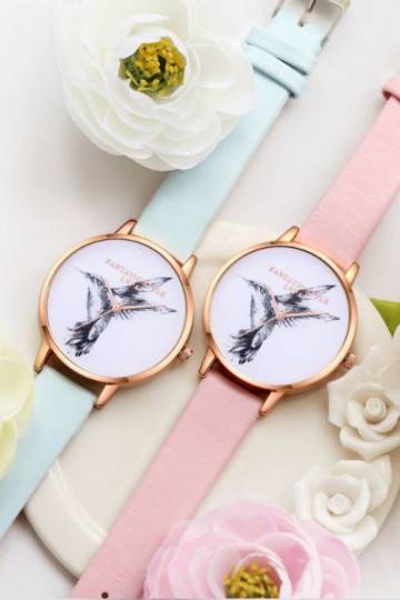 Laikrodis "Colibri" su šviesiai mėlyna apyranke 2