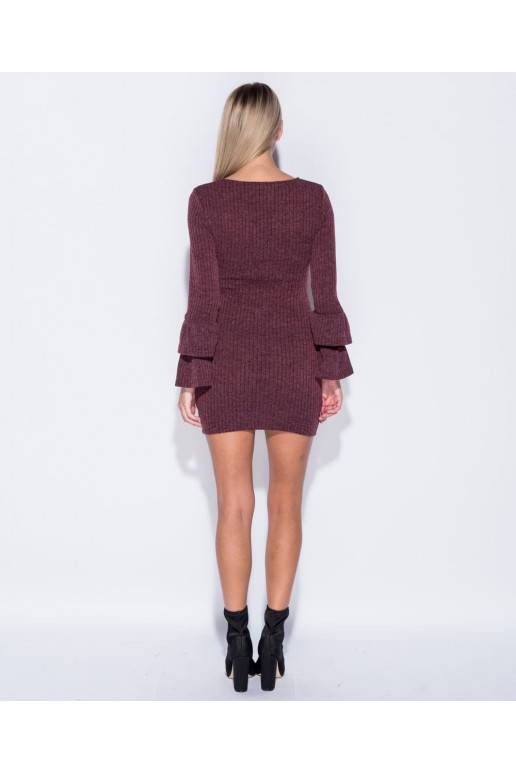 Suknelė "Multi Frill Bodycon"