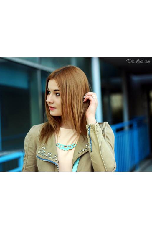 Kaklo papuošalas "Colorful Chain" Kaklo papuošalas "Colorful Chain"