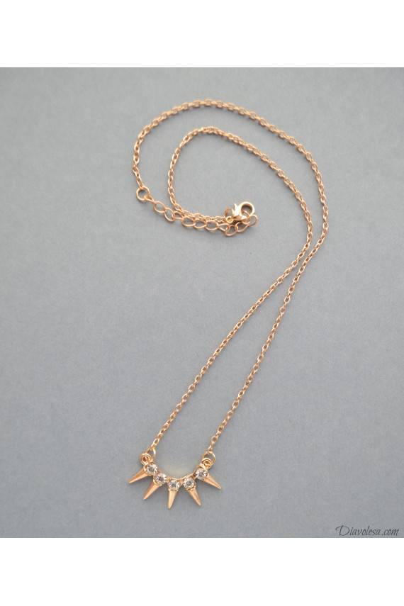 Kaklo papuošalas "Sparkling Spikes"