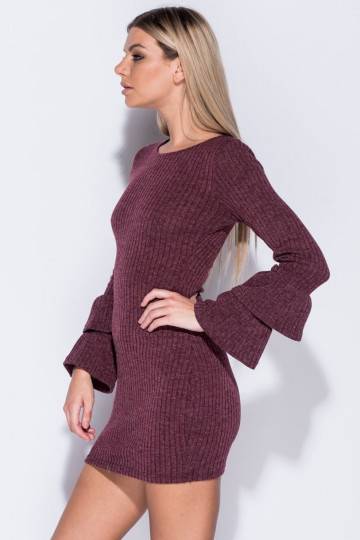 Suknelė "Multi Frill Bodycon" 2