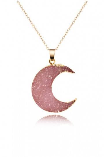 Kaklo papuošalas "Magic Pink Moon" 2