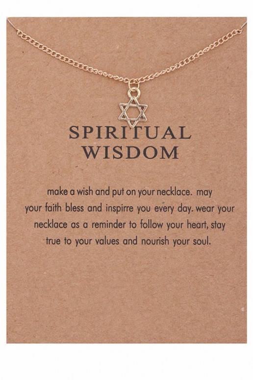 Kaklo papuošalas "Spiritual Wisdom"