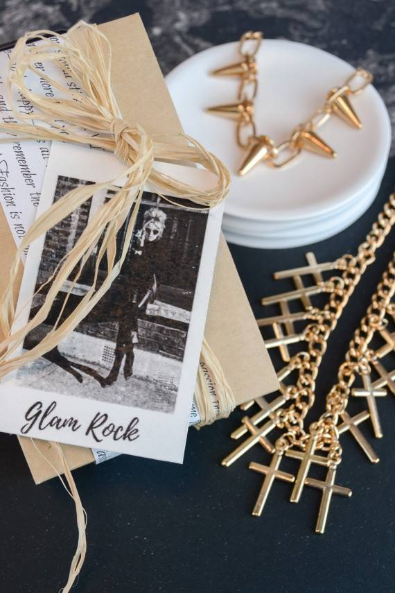 Papuošalų derinys "Glam Rock Crosses"