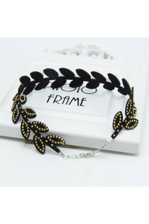 Kaklo papuošalas "Leaf Choker"