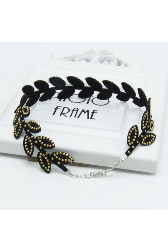 Kaklo papuošalas "Leaf Choker"