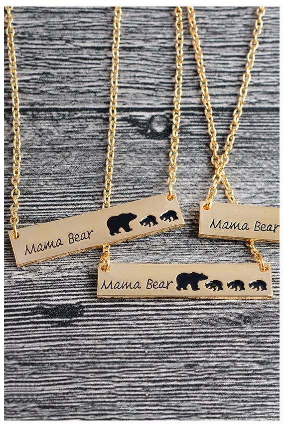 Kaklo papuošalas "Mama Bear"