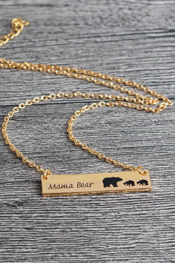 Kaklo papuošalas "Mama Bear"