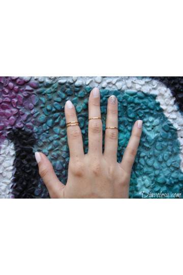 5 plonų žiedų komplektas... 2