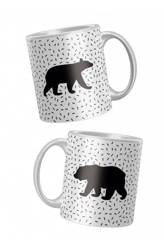 Puodelių komplektas "Bear"