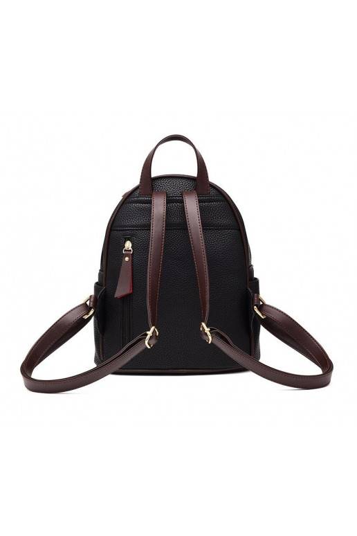 Stilinga juodos spalvos mini kuprinė