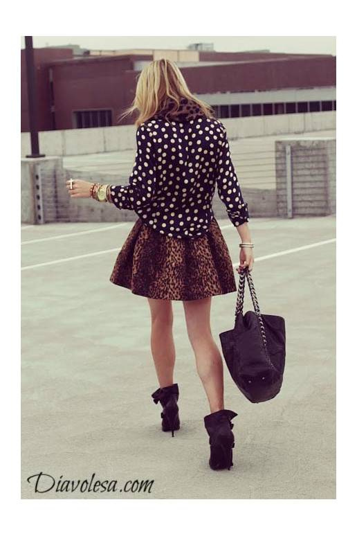 Sijonas "Leopard chick"  - 5 Sijonas "Leopard chick"  - 5