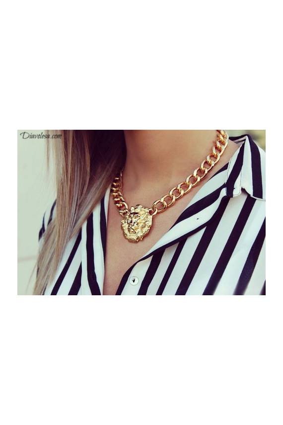 Kaklo papuošalas "Lion on the Chain"  - 3